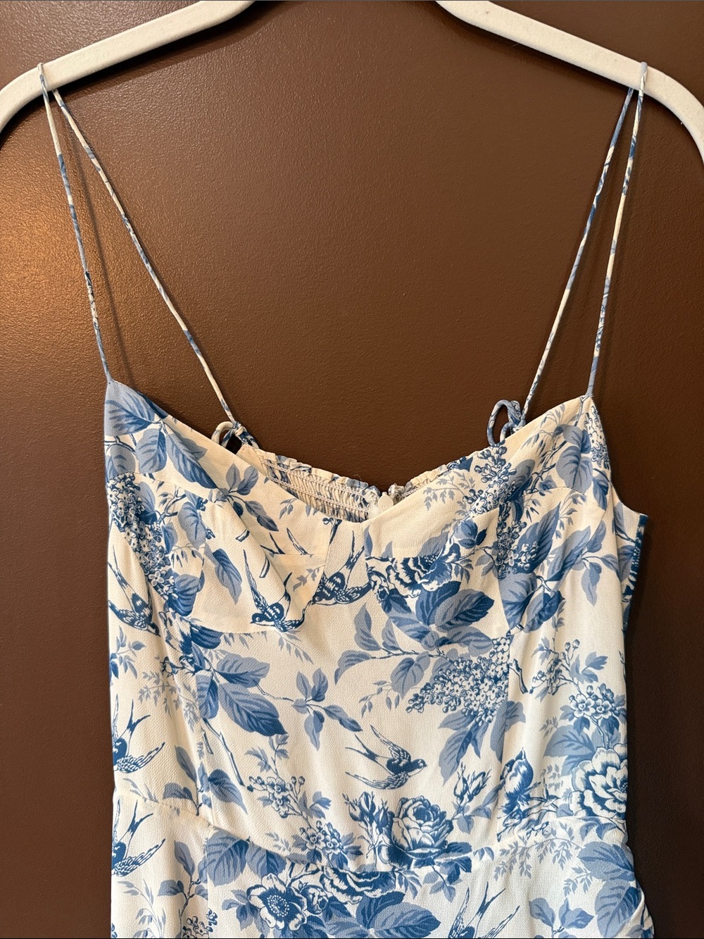 REFORMATION Floral Print Midi Dress - Picture 3 of 12